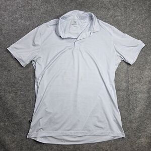 Mizzen Main XL Trim Fit Polo Shirt Blur White Striped Shirt Read